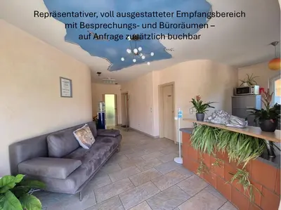 Grundriss der Unterkunft Stilvoll am Wald wohnen 115 qm Office citynah
