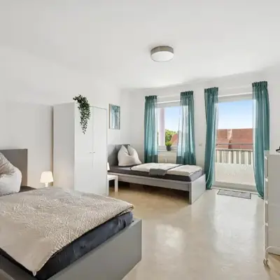 Monteurswohnung Wörrstadt mit Balkon