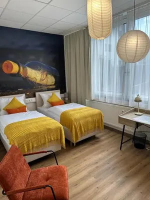 Ein Bett oder Betten in einem Zimmer der Unterkunft Renatus Apartments