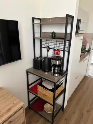 Küche/Küchenzeile in der Unterkunft Renatus Apartments