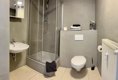 Ein Badezimmer in der Unterkunft Gemütliches 1-Zimmer Appartement