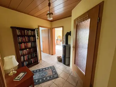 Die Bibliothek in der Ferienwohnung
