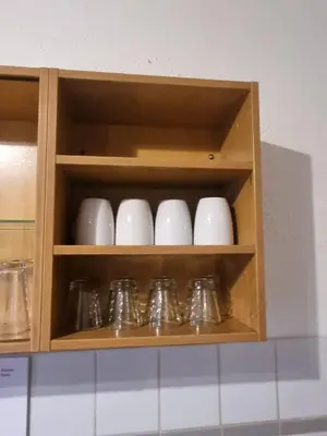 Grundriss der Unterkunft Monteurwohnung Erdgeschoss Birkenfeld - Karlsruhe 25min