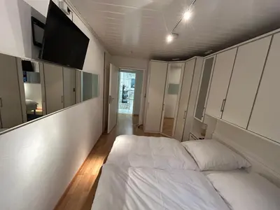 Ein Bett oder Betten in einem Zimmer der Unterkunft Lunas FeWo