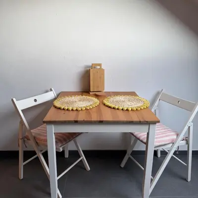 Grundriss der Unterkunft Holziges Dachgeschoss-Apartment