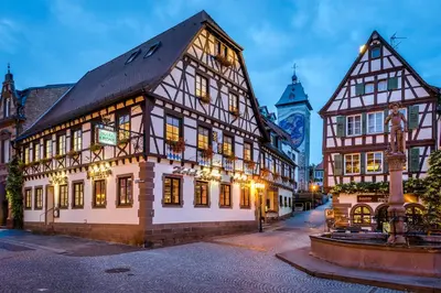 Das Gebäude in dem sich das Hotel befindet