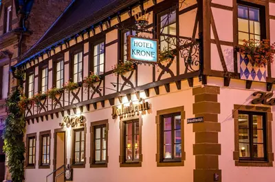 Das Gebäude in dem sich das Hotel befindet