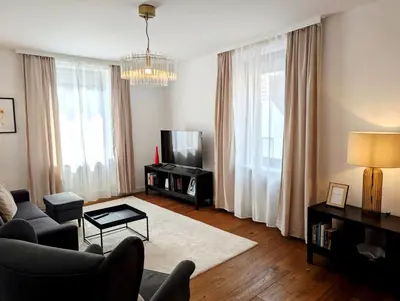 TV/Unterhaltungsangebot in der Unterkunft Suite D