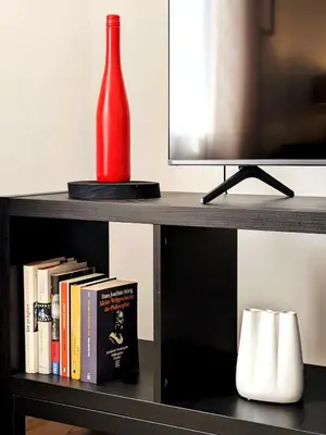 Die Bibliothek in der Ferienwohnung