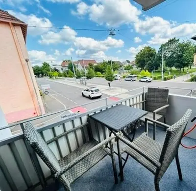 Grundriss der Unterkunft Modernes Appartement im Herzen von Heilbronn