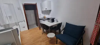 Küche/Küchenzeile in der Unterkunft Room in Darmstadt City