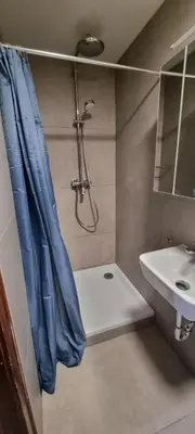 Ein Badezimmer in der Unterkunft Room in Darmstadt City