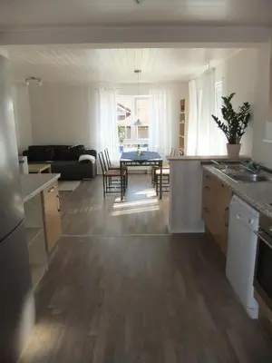 Küche/Küchenzeile in der Unterkunft Ferienwohnung Viabella
