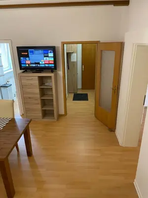 TV/Unterhaltungsangebot in der Unterkunft C&D Altstadtblick Monteurwohnung