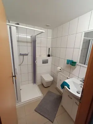 Ein Badezimmer in der Unterkunft A07 Apartment Abstatt Zentrumsnah