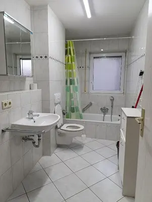 Ein Badezimmer in der Unterkunft 2-Zimmer Wohnung im Zentrum von Buchen