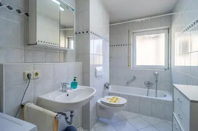 Ein Badezimmer in der Unterkunft 2-Zimmer Wohnung im Zentrum von Buchen