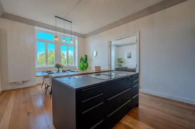 Grundriss der Unterkunft SCHLOSSBERG RESIDENCES - Design City-Apartment im Herzen von Bensheim