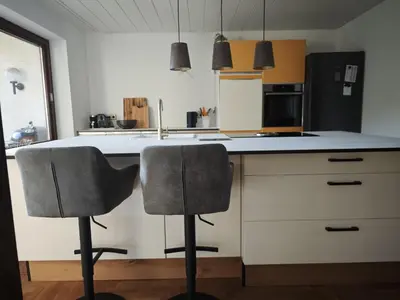 Küche/Küchenzeile in der Unterkunft Gesamte Unterkunft - Wohlfühloase in Pforzheim Stadtnähe