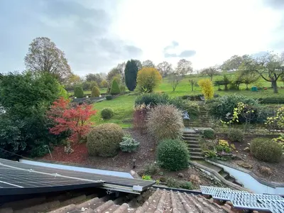 Ein Garten an der Unterkunft Ferienwohnung Durschang