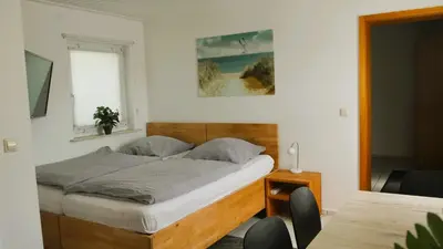 Ein Bett oder Betten in einem Zimmer der Unterkunft Kleiner Elefant