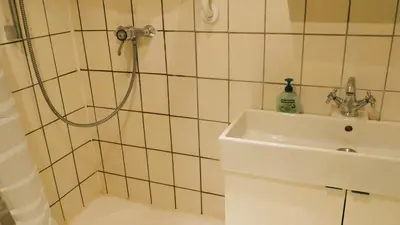 Ein Badezimmer in der Unterkunft Kleiner Elefant