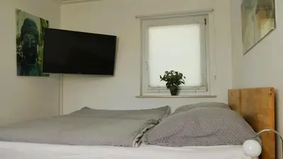Ein Bett oder Betten in einem Zimmer der Unterkunft Kleiner Elefant