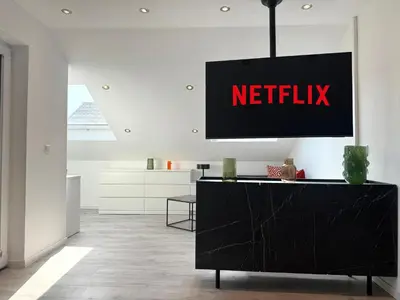 TV/Unterhaltungsangebot in der Unterkunft Barockstadtapartment Rastatt