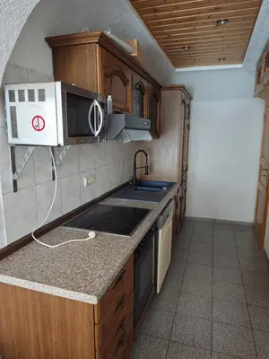 Küche/Küchenzeile in der Unterkunft Gemütliche Einliegerwohnung im Herzen der Pfalz