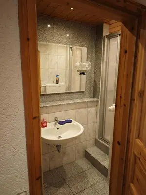 Ein Badezimmer in der Unterkunft Gemütliche Einliegerwohnung im Herzen der Pfalz