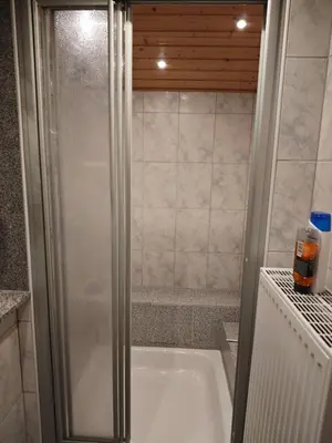 Ein Badezimmer in der Unterkunft Gemütliche Einliegerwohnung im Herzen der Pfalz
