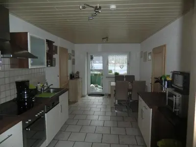 Küche/Küchenzeile in der Unterkunft Haus Gitta