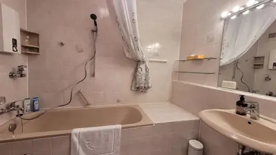 Ein Badezimmer in der Unterkunft Bright & Cozy Apartment in Mainaschaff