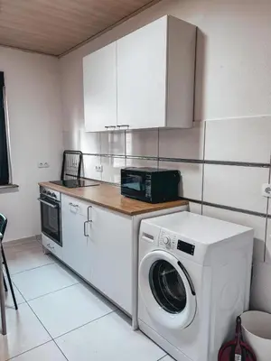 Küche/Küchenzeile in der Unterkunft Neuhofen Stay