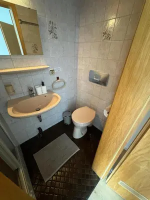 Ein Badezimmer in der Unterkunft Haus Schömberg