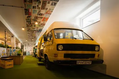 Grundriss der Unterkunft Oldtimer Camp Main Spessart