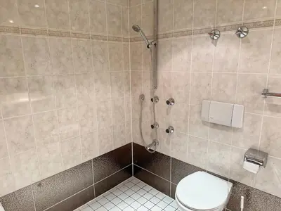 Ein Badezimmer in der Unterkunft Penthouse Apartment Zentral mit Goldstadtblick