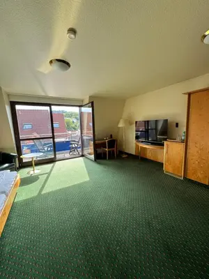 TV/Unterhaltungsangebot in der Unterkunft Apartmenthaus Wilder Mann