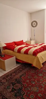 Ein Bett oder Betten in einem Zimmer der Unterkunft Studio auszeit in Speyer
