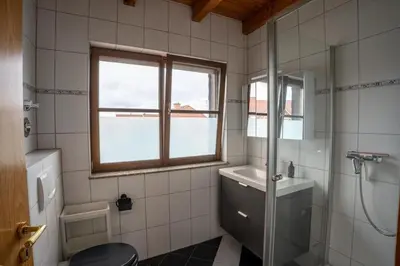 Ein Badezimmer in der Unterkunft Casa Maiwald