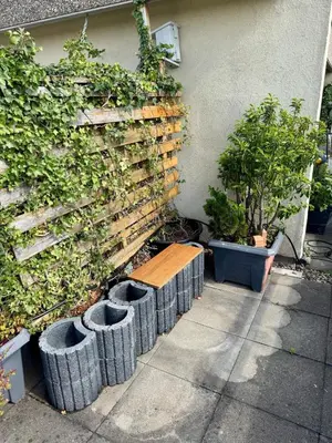 Ein Garten an der Unterkunft Sunset Suite mit Weitblick