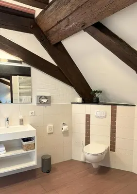 Ein Badezimmer in der Unterkunft Herzogskelter Hotel & Restaurant