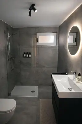 Ein Badezimmer in der Unterkunft Modernes ruhiges Appartement mitten in Bad Rappenau