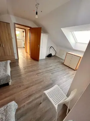 Ein Sitzbereich in der Unterkunft Monteurapartment und Ferienapartment Mannheim