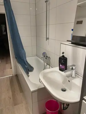 Ein Badezimmer in der Unterkunft Monteur- und Ferienwohnung Mannheim