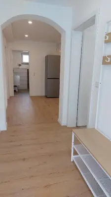 Küche/Küchenzeile in der Unterkunft Fewo Gerda im schönen Odw