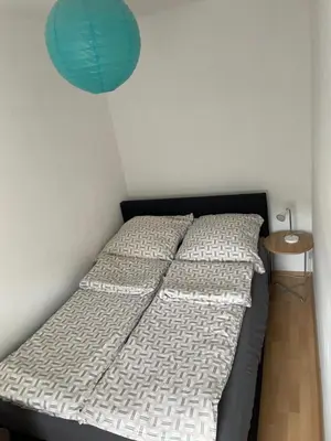 Ein Bett oder Betten in einem Zimmer der Unterkunft Fewo Herrmann