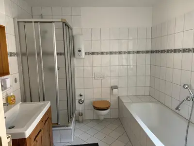 Ein Badezimmer in der Unterkunft Apt7 - Ferienwohnung Brötzingen