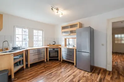 Küche/Küchenzeile in der Unterkunft Apt7 - Ferienwohnung Brötzingen