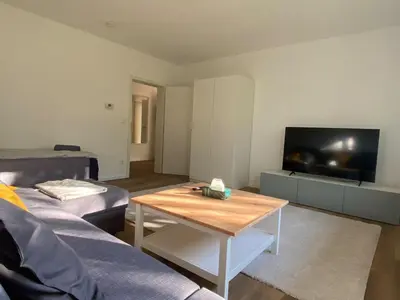 TV/Unterhaltungsangebot in der Unterkunft 3-Zimmer Apartment mit Balkon